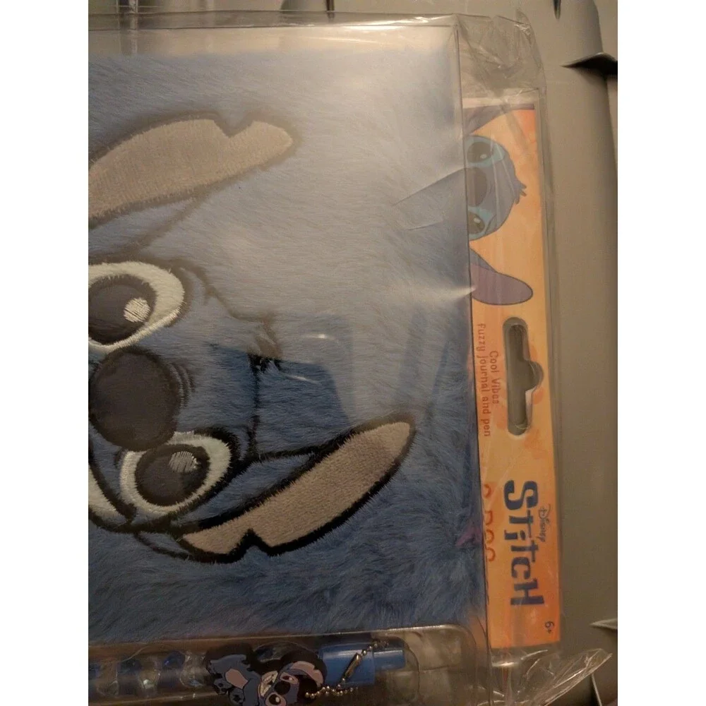 Make It Real: Disney Stitch Fuzzy Journal & Pen - And 1000 Stitch Sticker Book